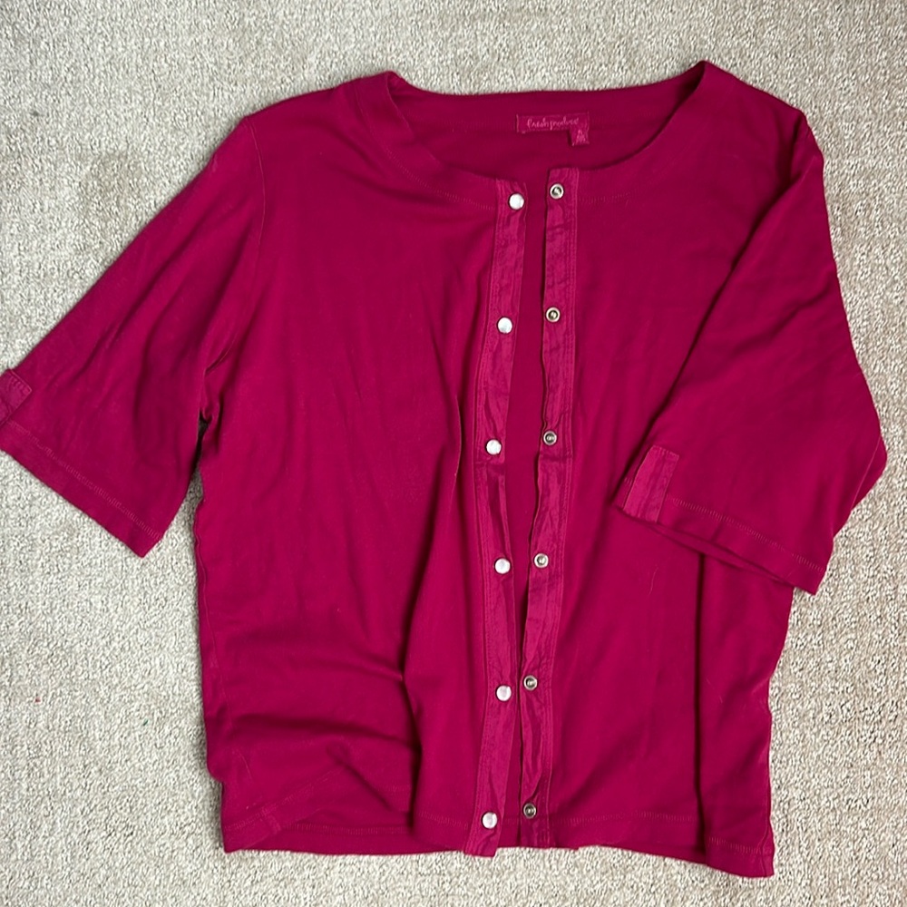 Pink Fresh Produce Top